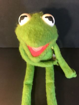 Vintage Fisher Price Plush Kermit The Frog 1976 2