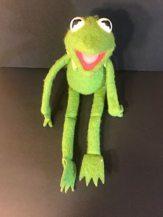 Vintage Fisher Price Plush Kermit The Frog 1976 3