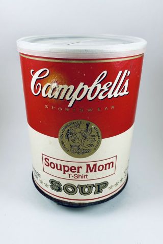 Vintage 1980’s Campbell’s Sportswear Souper Mom Tshirt In Can - Xxl