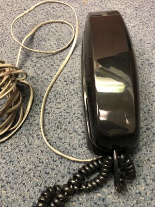 Vintage Mid Century Black Princess Phone Touchtone By Radio Shack