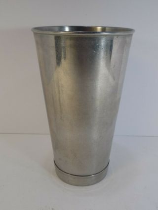 Vintage Oster Stainless Steel Cup For Mixer Milkshake Not Blender Cup