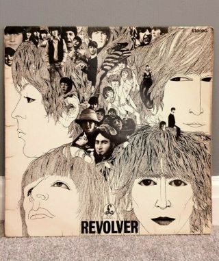 The Beatles Revolver Uk Stereo Vinyl Album Lp 1st Pressing Variation B