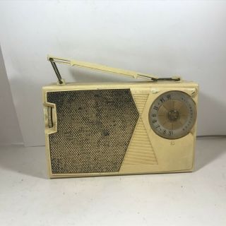 Vintage General Electric Ge Transistor Radio Model P - 808