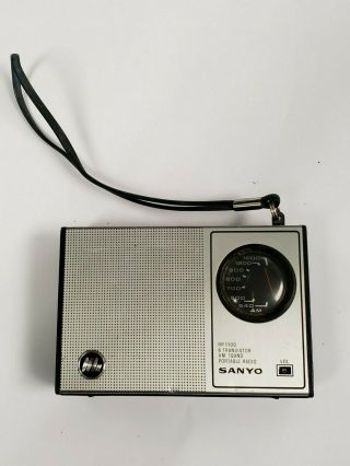 1950s/60s Vintage Sanyo Transistor Am Rp1100 Radio -