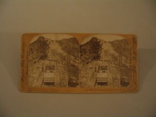 Mt Lowe Cable Incline California Stereoview Photo Cdii Keystone 4315 As - Is