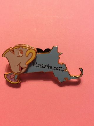 State Character Pins - Massachusetts / Chip Disney Pin 14943
