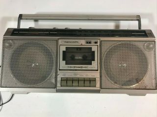 Vintage Realistic Scr - 10 Boombox Ghettoblaster Cassette Radio