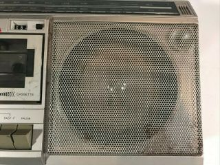 Vintage Realistic SCR - 10 Boombox GhettoBlaster Cassette Radio 3