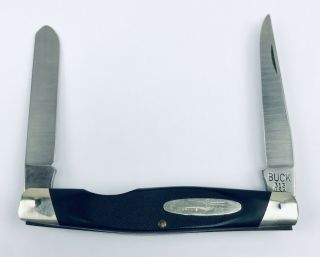 Vintage Buck 313 Muskrat Folding Pocket Knife Made In Usa From 1970s 4” Closed