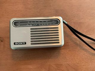 Sony Tfm - 6100w Fm/am 2 Bands 9 Transistors Portable Radio For Part