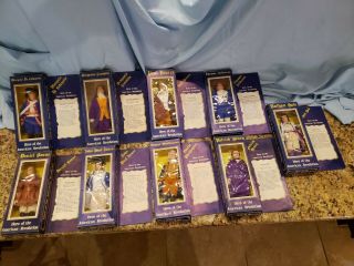 Vintage Hero Of The American Revolution 8 " Complete Set Of 9 In Boxes