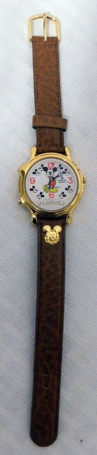 Disney Mickey Mouse Musical Character Lorus Watch Band