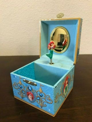Disney Parks Princess Ariel Little Mermaid Music Jewelry Box Under The Sea 1988
