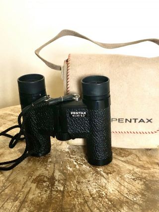 Vintage Pentax Binoculars 9 X 20 6.  2 - Asahi Opt Co - Japan