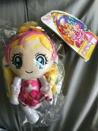 Go Princess Precure Pretty Cure Flora Plush Doll Cure Friends