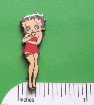 Betty Boop With Garter - Hat Pin,  Lapel Pin,  Hatpin,  Tie Tac Gift Boxed