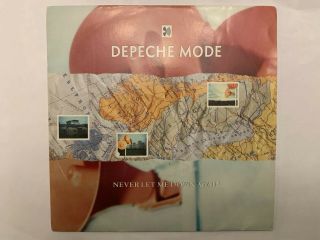Depeche Mode Never Let Me Down Again Spain 7” Promo Single
