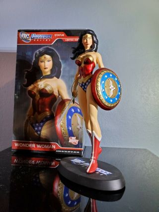 Dc Uniiverse Online Wonder Woman Statue Dc Direct Jim Lee