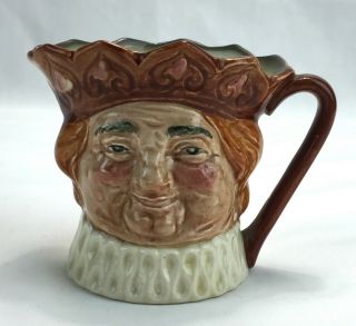 Royal Doulton Toby Jug Old King Cole 3.  25 Inches England Hand Numbered A11