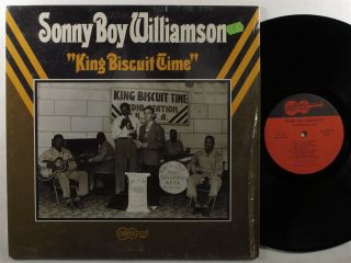 Sonny Boy Williamson King Biscuit Time Arhoolie Lp Vg,  Shrink
