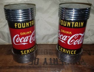 Collectible Coca - Cola Salt & Pepper Shaker Set