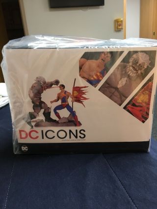 Death Of Superman DC Icons superman vs doomsday 2 pack box 3