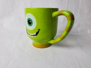 Disney Parks Monsters Inc Mike Wazowski Green Coffee Ceramic Mug
