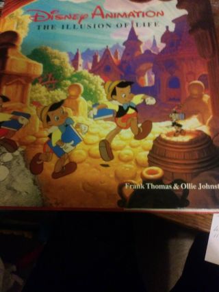 First Edition 1981 Disney Animation - The Illusion Of Life Publishers Post Card.