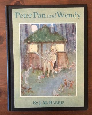 Peter Pan And Wendy Jm Barrie 9 Mabel Lucie Attwell Color Vintage