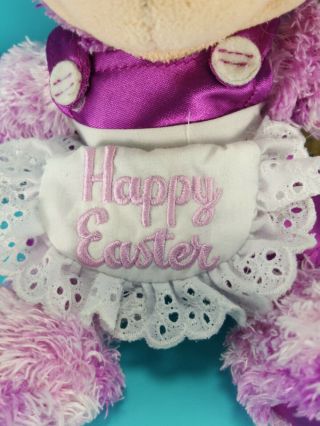 Disney World Easter Minnie Plush Stuffed Bunny Suit Painting Eggs 2005 3