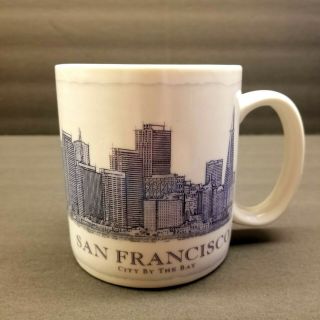 Starbucks Architect Series 2006 San Francisco Coffee Mug City By The Sea Euc