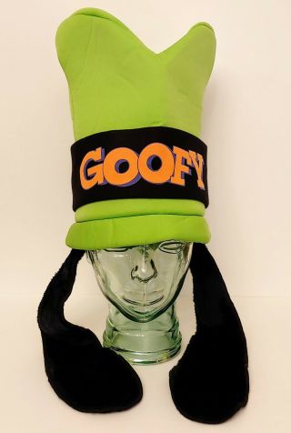 Disney Parks Goofy Ears Hat Costume - Green - Adult -