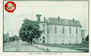 High School In Downingtown Pa Old
