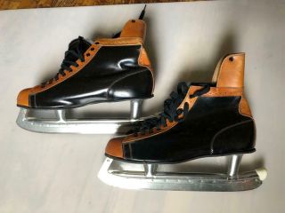 Men Vintage Retro N.  H.  L Approved Hockey Skates size 12 2