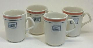 4 Vintage Ihop Coffee Mugs Homer Laughlin International House Of Pancakes