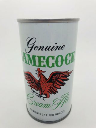 Gamecock Cream Ale - Pull Top Beer Can.  Cumberland,  Maryland - Md -