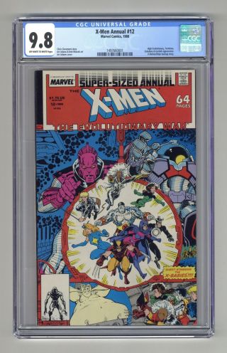 Uncanny X - Men Annual 12 Cgc 9.  8 1988 1497660001