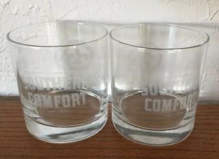 Set Of Two Southern Comfort Whiskey The Spirit Of Orleans Glasses