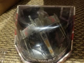 The X - Wing Starfighter Has Some Dust But Was Stored For A Long Time In A Box.