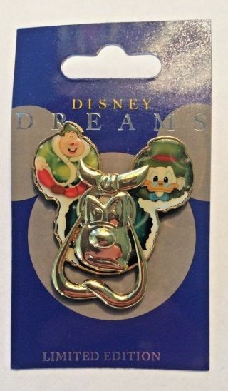 Goofy Scrooge Mcduck Willie Giant Christmas Carol Holiday Disney Dlr Pin 66839