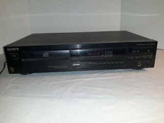 Sony Cdp - C291 Vintage Single - Disc Cd Compact Disc Player,  From 1993,