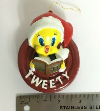 Vintage Looney Tunes Tweety Bird Warner Brothers Christmas Ornament