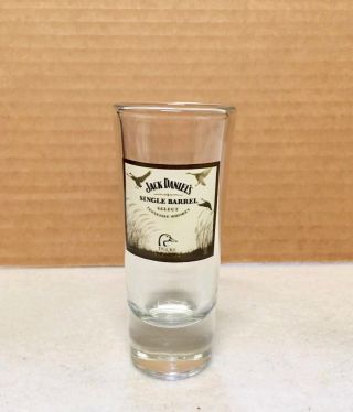 Ducks Unlimited Jack Daniels Shot Glass 2 Ounce Collectors