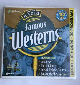 Old - Time Radio Famous Westerns 10 Cd 