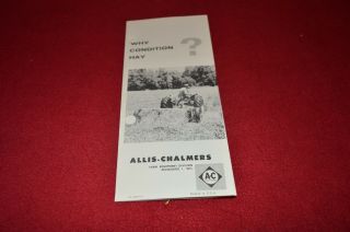 Allis Chalmers " Why Hay? " Dealer 