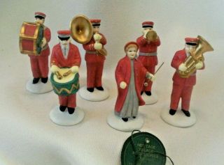 Dept 56 Accessories Heritage Village - Salvation Army Band Set Of 6 -