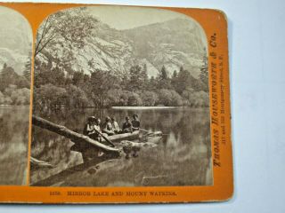 51.  Mirror Lake And Mount Watkins,  Yosemite Valley,  Thomas Houseworth View