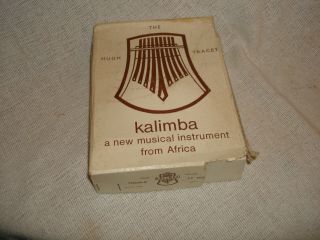 Vintage 1966 Hugh Tracey Treble 17 Note Kalimba