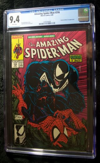 Spider Man Vol 1 316 Cgc 9.  4