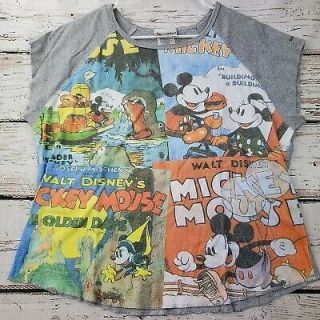 Vintage Disney Parks Mickey Minnie Mouse Wdw Womens T - Shirt 2xl